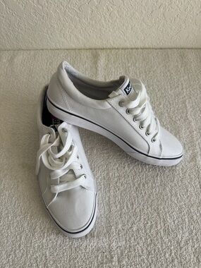 Keds Women’s White Canvas Low Top Sneakers